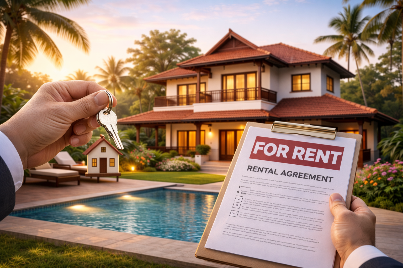 Modern interior - Rent Property in Mangalore with Dakshin Real Estate