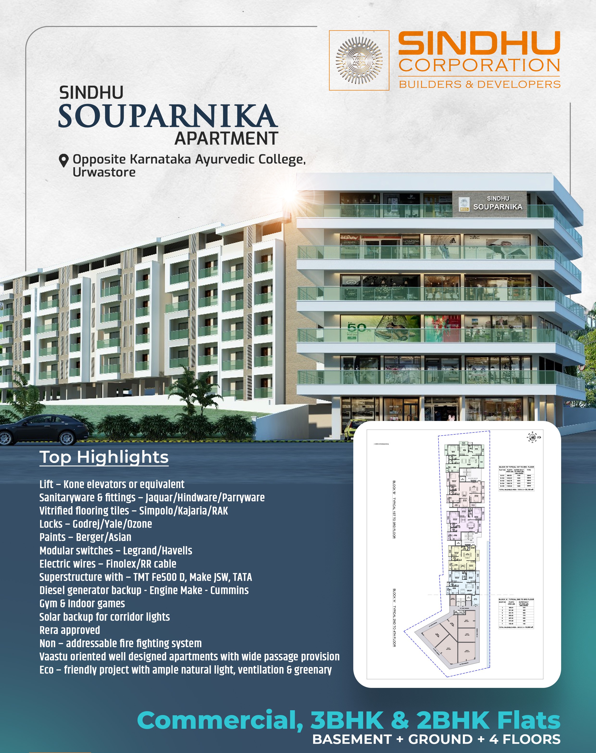 Sindhu Souparnika Apartment